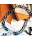 Louis Vuitton Cuban Chain Necklace Blue 2021 49
