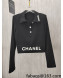 Chanel Cotton Tops Black 2022 53