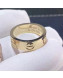 Cartier Classic Yellow Gold Love Ring 05