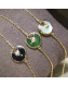 Cartier Nologo Amulette de Bracelet with Diamond，XS Model Green