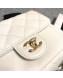 Chanel Camera Case Bag in Grained Calfskin AS0005 White 2019