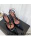 Amina Muaddi Patent Leather Studded Wrap Sandals 9.5cm Black 2021 15