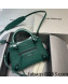 Balenciaga Neo Classic Mini Bag in Maxi-Crocodile Embossed Leather Green/Black Hardware 2021 638512