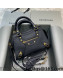 Balenciaga Neo Classic Mini Bag in Grained Calfskin Black/Gold 2021 638512