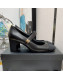 Chanel Lambskin Mary Janes Pumps 4.5/6.5cm Black 2021