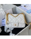 Chanel Lambskin & Enamel Mini Flap Bag AS3113 White 2021