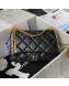 Chanel Lambskin & Enamel Small Flap Bag AS3112 Black 2021