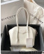 Givenchy Antigona Lock Mini Bag in Box Leather White 2021