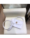 Chanel Lambskin Flap Waist Bag/Belt Bag A88612 White 2019