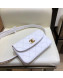 Chanel Lambskin Flap Waist Bag/Belt Bag A88612 White 2019