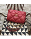 Chanel 19 Large Quilted Goatskin Flap Bag AS1161 Dark Red 2019