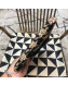 Chanel Medium Houndstooth Tweed CC Clutch AP0803 Beige/Black 2019