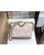 Chanel Maxi Quilted Lambskin 19 Small Flap Bag AS1160 Light Apricot 2019