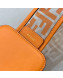 Fendi Strap You FF Transparent Shoulder Strap with iPhone Pocket Orange 2019