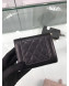 Chanel Quilted Lambskin Small Wallet Black 02 2019