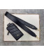 Fendi Strap You Calfskin FF Shoulder Strap with iPhone Pocket Black 2019