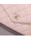 Chanel Small Flap Bag with Top Handle AS0625 Pink 2019