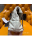 Saint Laurent Loulou Puffer Small Bag in Quilted Lambskin 577476 White 2019