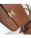 Chanel Calfskin Flap Bag and Coin Purse AS1094 02 Brown 2019