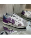 Golden Goose GGDB Super-Star Sneakers in Multicolor Glitter with Star 2022 08