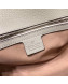 Gucci GG Leather Marmont Matelassé Shoulder Bag ‎443497 Beige/White 2019