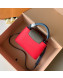 Louis Vuitton Capucines BB Top Handle Bag M52990 Red/Grey/Blue 2019