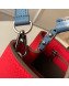 Louis Vuitton Capucines PM Top Handle Bag M52990 Red/Grey/Blue 2019