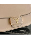 Prada Emblème Saffiano Leather Shoulder Bag 1BD217 Beige 2019