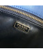 Prada Emblème Saffiano Leather Shoulder Bag 1BD217 Blue 2019