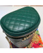 Gucci Quilted Leather Belt Bag 572298 Green 2019