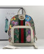 Gucci Ophidia GG Flora Small Backpack 547965 White 2019