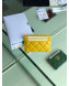 Chanel Quilted Lambskin Chain CC Card Holder AP0731 Yellow 2019