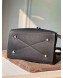 Louis Vuitton Muria Mahina Monogram Perforated Leather Bucket Bag M55801 Black 2019