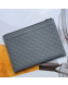 Louis Vuitton Discovery Pochette Damier Infini Leather Pouch N60112 Grey 2019