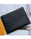 Louis Vuitton Discovery Pochette Damier Infini Leather Pouch N60112 Black 2019