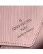 Louis Vuitton Pochette Kirigami Triple Envelope Pouch in Epi Leather M62457 Pink 2019