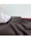 Fendi Baguette Mini FF Logo Lambskin Flap Bag Red 2019