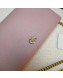 Gucci GG Marmont Leather Mini Chain Shoulder Bag 497985 Pink 2019 