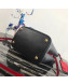 Prada Double Crocodile and Leather Bucket Bag 1BA212 Black/Red 2019