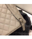 Chanel Grained Calfskin Backpack AS1371 Gray 2020