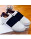 Givenchy Urban Street Strap Calfskin Sneaker White/Black 2018