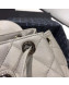 Chanel Grained Calfskin Backpack AS1371 Gray 2020
