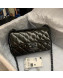 Chanel Waxy Calfskin Classic Mini Flap Bag All So Black 2021 