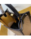 Fendi Peekaboo X-Lite Medium Bag in Perforated Leather Beige 2019