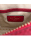 Valentino Rockstud Spike Camera Shoulder Bag in Patchwork Leather Blue/Red 2018