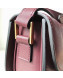 Valentino Supervee Calfskin Maxi-Logo Crossbody Bag 1011L Burgundy/Gold 2020