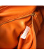 Bottega Veneta Medium BV Jodie Woven Lambskin Hobo Bag Orange 2020