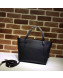 Gucci Soho GG Leather Tote Bag 369176 Black