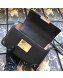Gucci Padlock Leather Small Bamboo Shoulder Bag ‎603221 Black 2019
