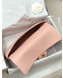 Chanel Quilted Grained Calfskin Flap Clutch A57650 Pink 2019